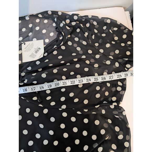 Women's Ballon Long Sleeve Maxi Shift Dress-Ava & Viv- Black Size 3XL NWT - Picture 4 of 9